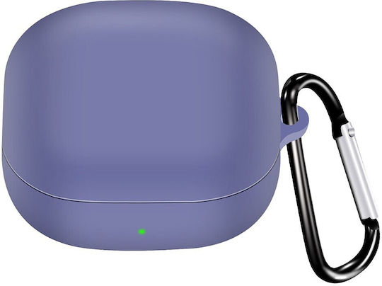 Samsung Galaxy Buds Live Buds2 Pro Pc căptușeală de silicon pentru căști Bluetooth caz de protecție pentru căști Lavender Grey