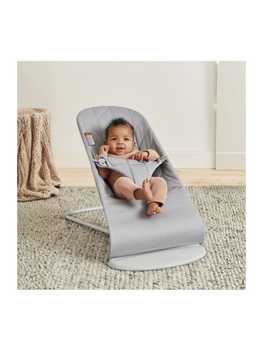 BabyBjorn Manual Baby Relax Bliss Petal Quilt Light Grey for Child up to 13kg
