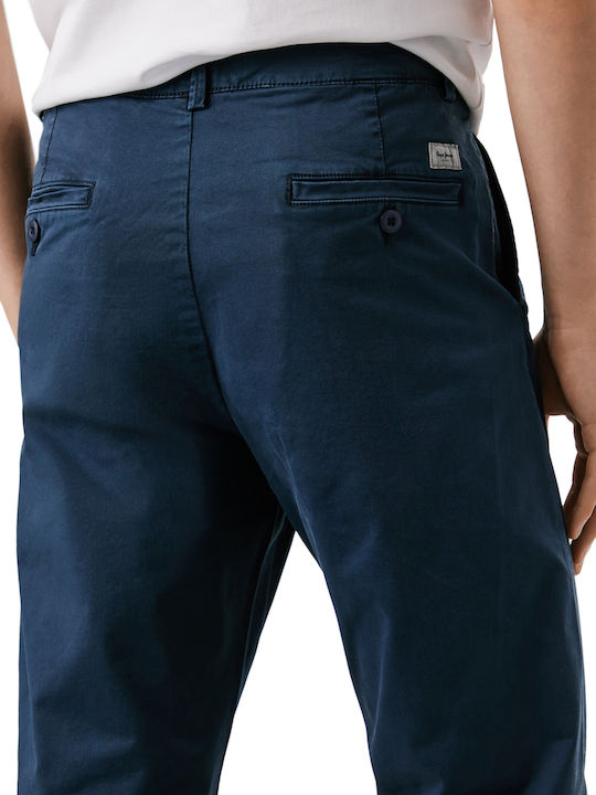 Trousers Chino in Slim Fit Dulwich Blue
