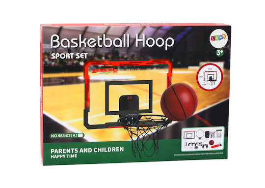 Kinder-Basketballkörbe, Netze und Sets Außen- und Innenbereich Tür mit Ball