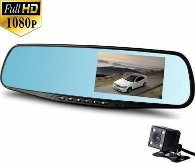 Καθρέπτης με Κάμερα DVR Αυτοκινήτου 1080P με Οθόνη 3.5"