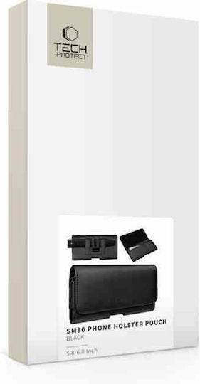 Tech-Protect SM80 Pouch έως 6.8" Μαύρο