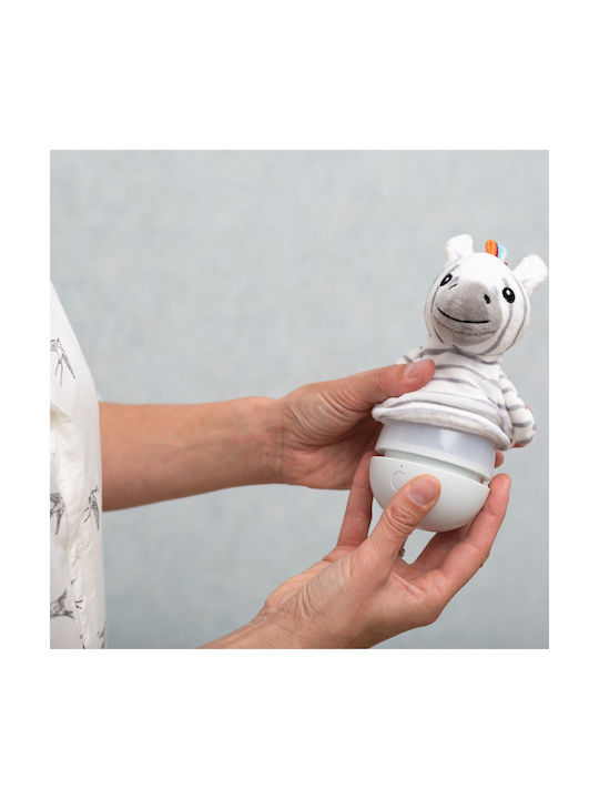 Zazu Zack the Zebra USB Nursery Night Light White with Sensor