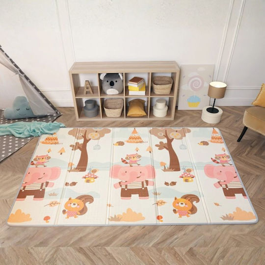 Kiokids Autumn Forest Play Mat for Newborns