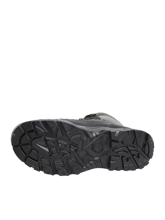 Leather Black Men's Boots