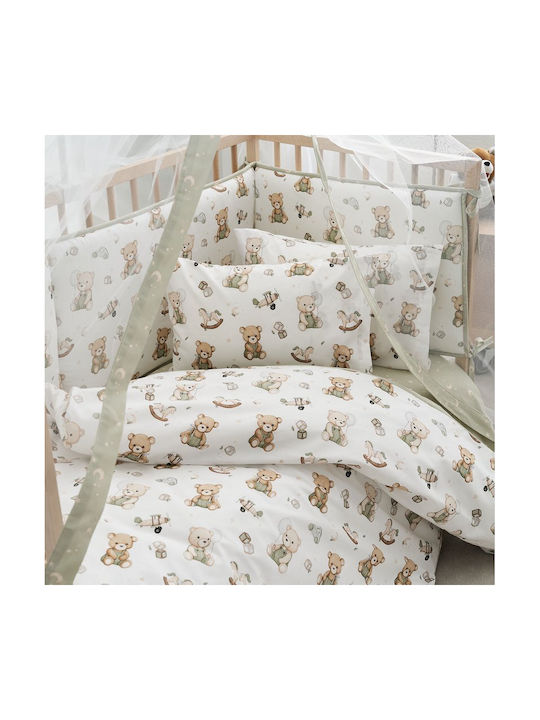 Vesta Home Baby Duvet Cover Set With Pillowcase Anew 120x160cm
