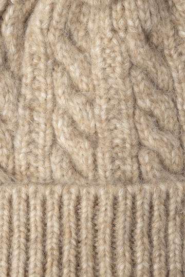 Beanie Beanie Knitted in White color