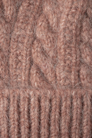Beanie Beanie Knitted in Pink color