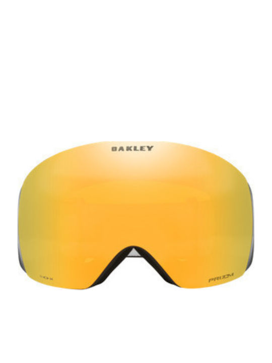 Oakley Snow Ски & Сноуборд Маска Детска Черен с Леща в Цвят Черен