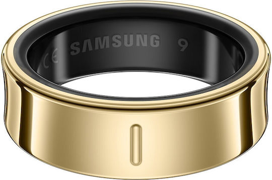 Samsung Galaxy Ring 23mm Αδιάβροχο με Παλμογράφο Titanium Gold