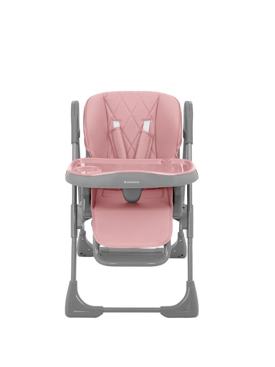 Kikka Boo Comfy Αναδιπλούμενο Καρεκλάκι Φαγητού με Ρυθμιζόμενο Ύψος Ροζ
