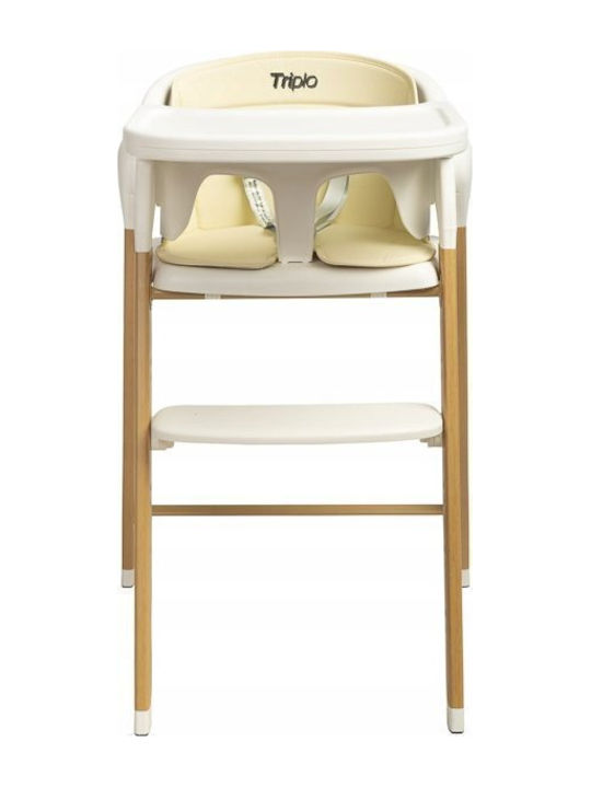 Caretero Triplo Foldable Baby Highchair 3 in 1 Beige