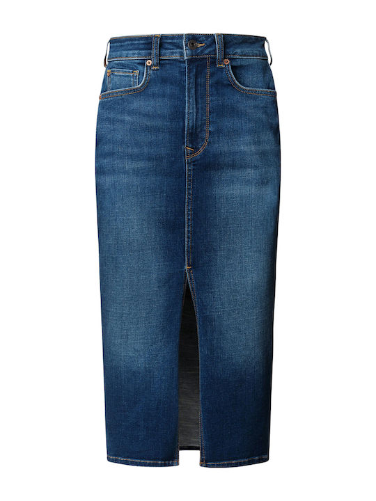 Midi Φούστα Denim