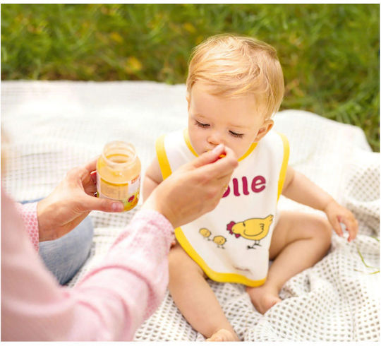 Holle Fruit puree Apple & Pear with Flavor Apple & Pear No Added Sugar 190gr for 4+ Months