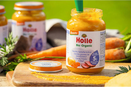 Holle Baby Meal Beef With Carrot & Potato with Flavor Beef with Carrot & Potato No Added Sugar 125gr for 5+ Months
