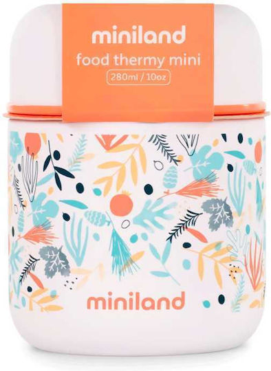 Miniland Mediterranean Baby Thermos for Food Stainless Steel 280ml