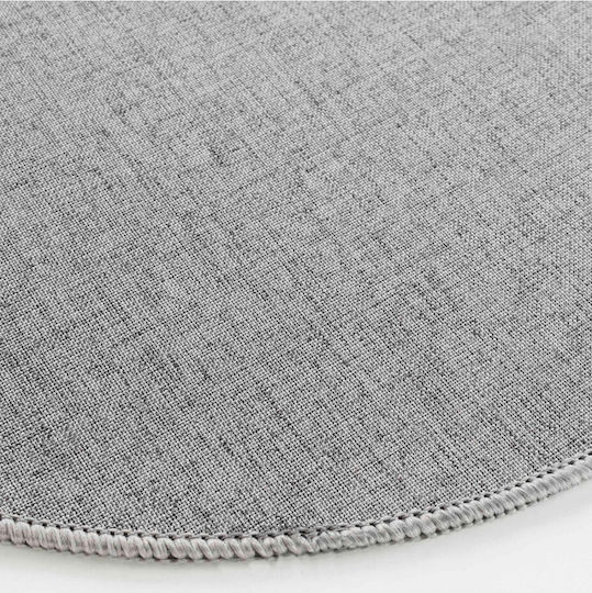 Fabric Round Gray Placemats D38cm