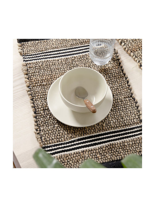 Nima Ray Platzdeckchen Korbweide Beige 50x30cm 1Stück