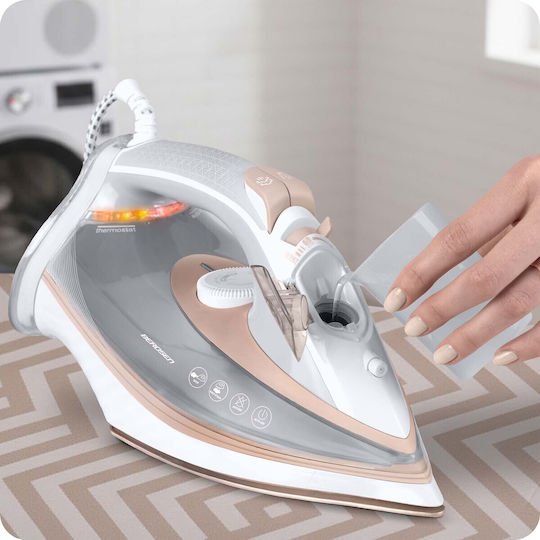 Berdsen Σίδερο Ατμού 3000W με Κεραμική Πλάκα White