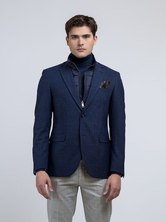 Men's Suit Jacket Blue