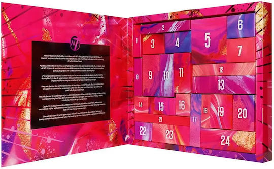 W7 Cosmetics Beauty Blast Палитра Грим Advent Calendar За Лице и Очи