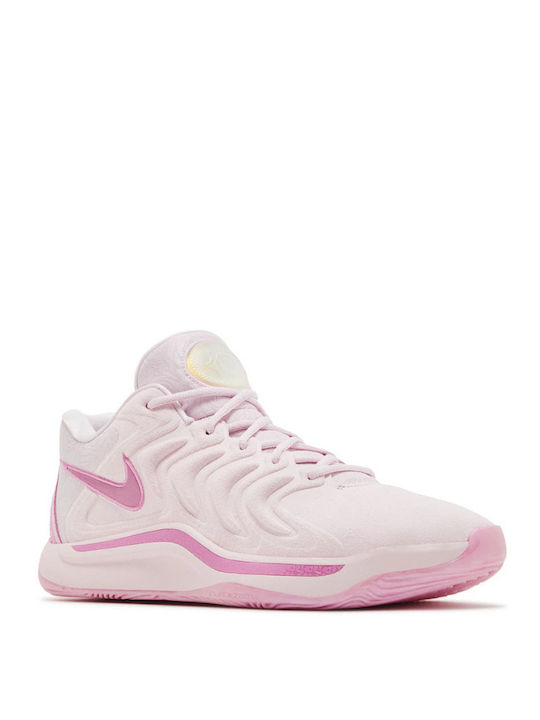 KD 17 Niedrig Basketballschuhe Pink Foam / Beyond Pink