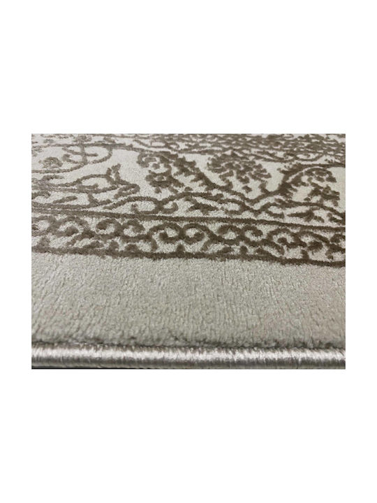 Modern Velvet Bedroom Rugs Set Beige Vizon Luna-0181-beige-vizon-set 3pcs