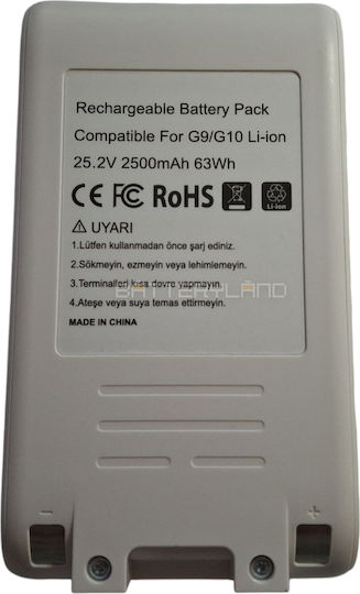 Battery for Cordless Vacuum Cleaner