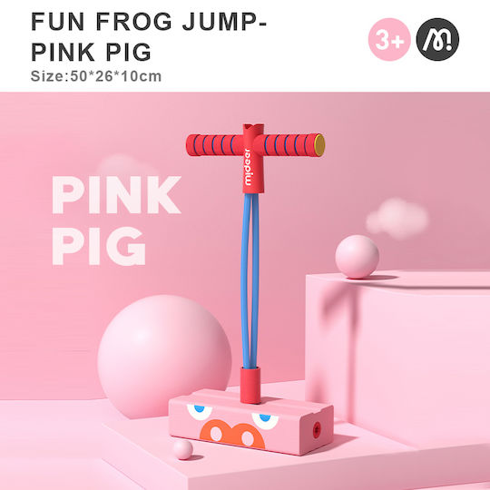 Mideer Gummispielzeug Sprungspielzeug Für Kinder Hüpftoy Rosa