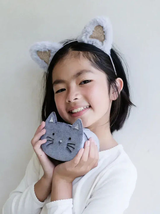 Mimi & Lula White Kids Headband with Ears