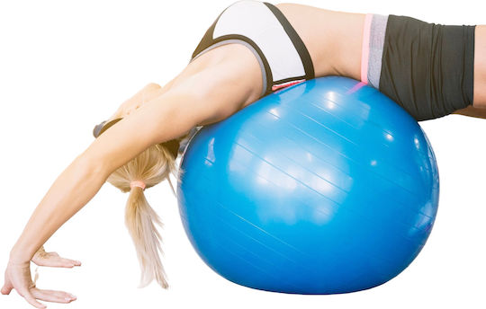 Fitball Ball Pilates 55cm in Blau Farbe
