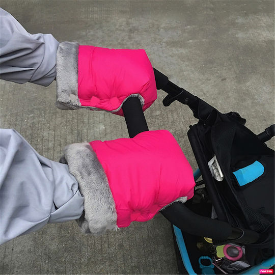 Handschellen Kinderwagen Rosa