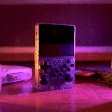 Consolă Portabilă Retro R36s 3.5" Ips Dublu Ram Chip 15.000 Jocuri 64gb Arkos 2.0 Mov