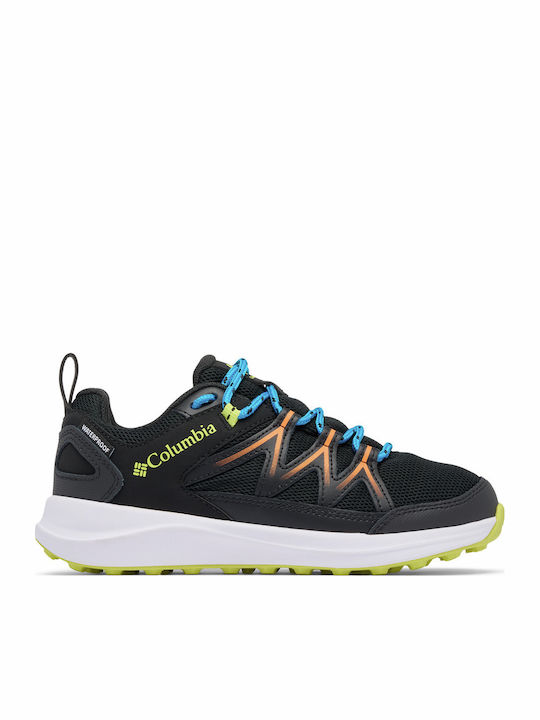 Kids Hiking Shoes Youth Waterproof Black