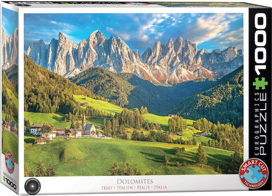 Dolomites Italian Alps Smart-Cut Puzzle 2D Smart Cut Design 1000 Pieces