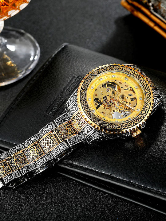 Ceas bărbătesc 41 mm Automat Argintiu
