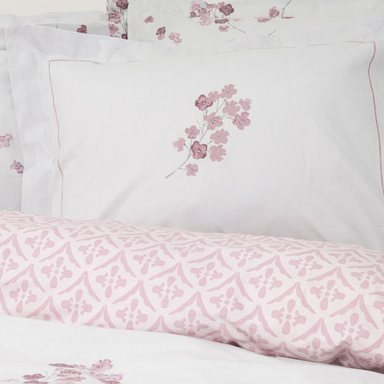Nima Roselle Set Față de Pernă Oxford Roselle 52x72cm.