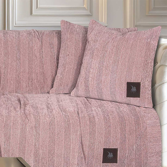 Das Home Възглавница Розова 42x42см