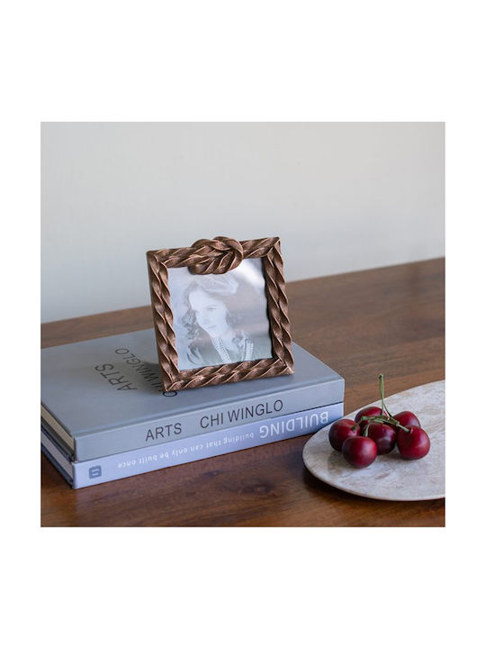 Artekko Plastic Photo Frame With Gold Frame