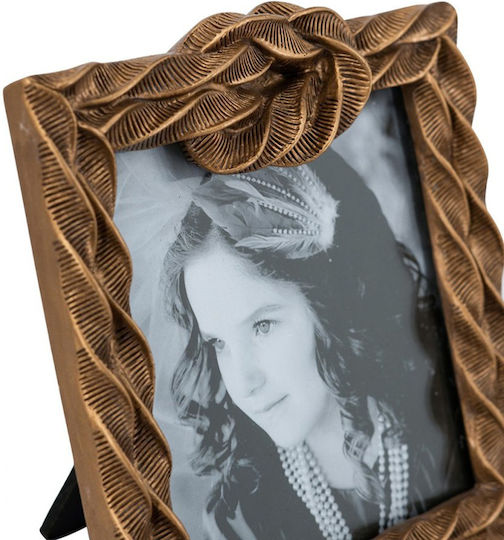 Artekko Plastic Photo Frame With Gold Frame