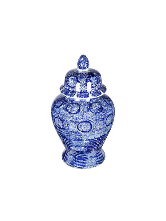 Artekko Decorative Vase Melania White 25.5x43cm