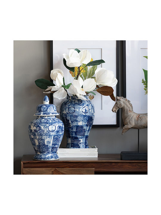 Artekko Decorative Vase Melania White 25.5x43cm