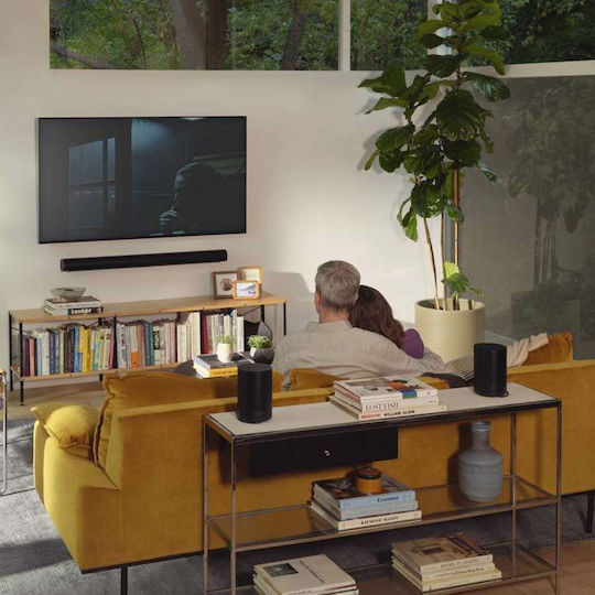 Sonos Era 100 Αυτοενισχυόμενο Ηχείο με Wi-Fi & Bluetooth (Τεμάχιο) Μαύρο