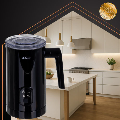 Ruhhy Device for Hot & Cold Milk Froth with Non-stick Coating 160ml