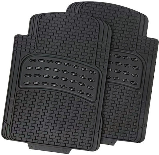 Cartech Set of Front and Rear Mats 2pcs for Ford Flex Black