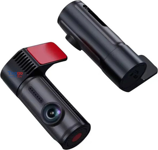 Taggo Set Camera DVR Auto 4K cu Ecran 1.47" pentru Parbriz & Camera de Marsarier