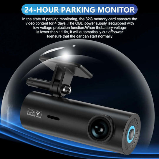 Taggo Set Autokamera DVR 1440P & Rückfahrkamera