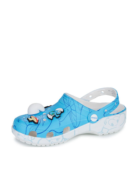 Crocs Smurfs Σαμπό Μπλε