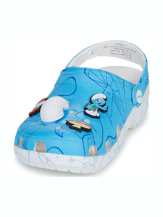 Crocs Smurfs Σαμπό Μπλε
