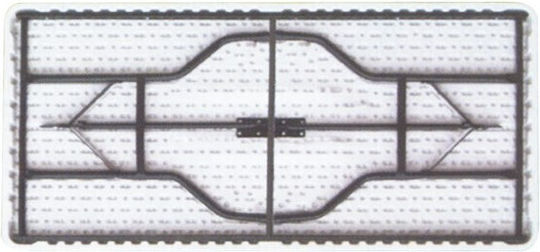 Tisch Zusammenklappbar Catering Weiß 180x74x74cm